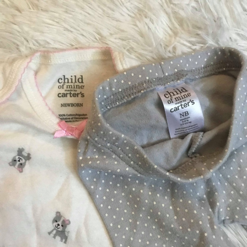 Set of 3 Newborn Onesie Outfits - Picture 8 of 8